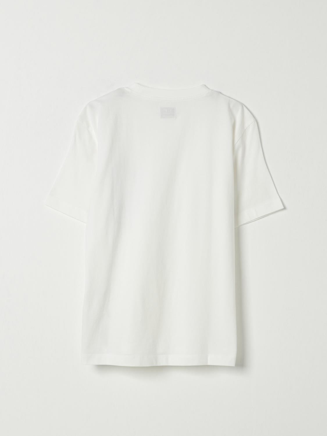 t-shirt con ricamo logo petto C6M008LAA17 10135 CP COMPANY KIDS 