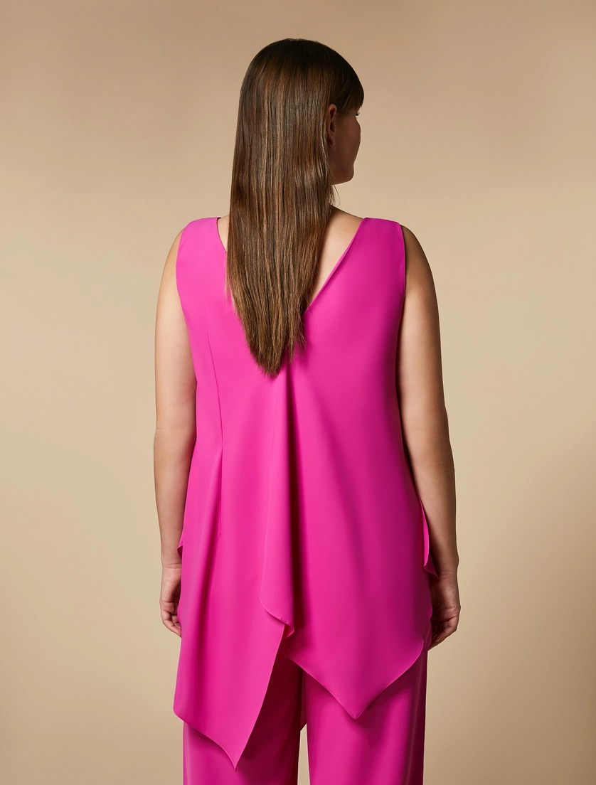 blusa asimmetrica CONIO 001 MARINA RINALDI 