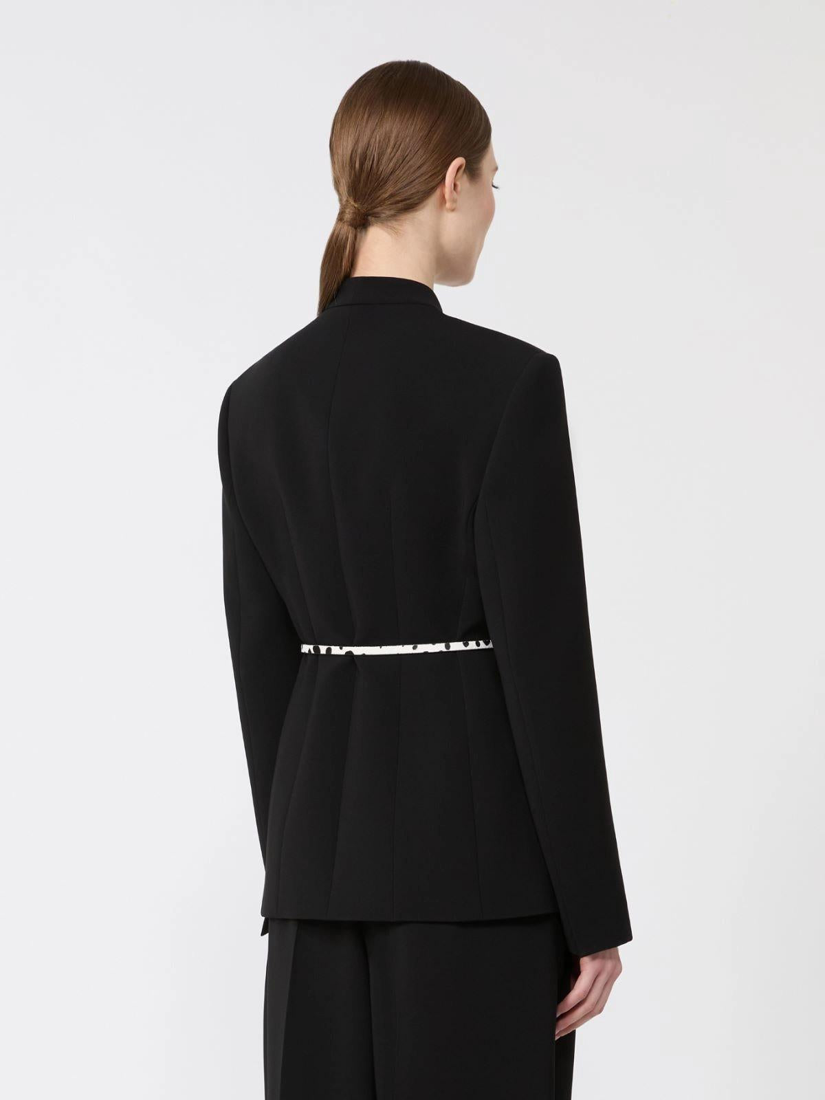 giacca doppiopetto con cintura MSTQUINOA 001 MAXMARA STUDIO 
