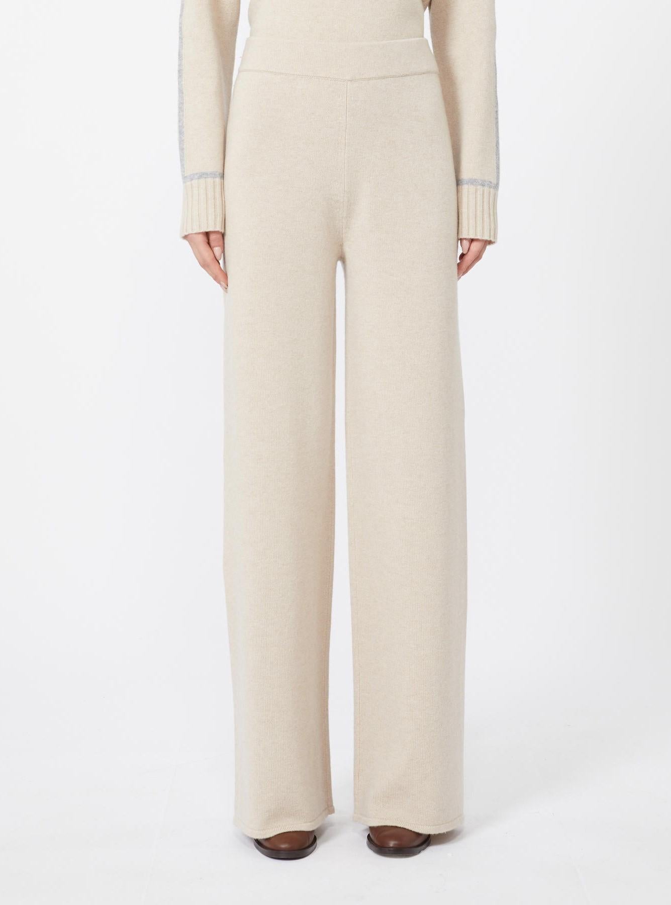 pantalone in maglia lana e cachemire MORITZ 002 MAXMARA STUDIO 