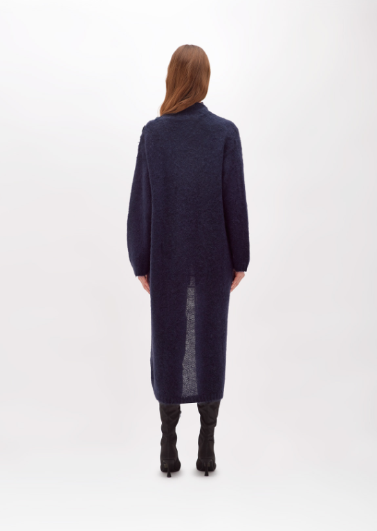 maxi cardigan in mohair RF5080MS037 93812 Blugirl 