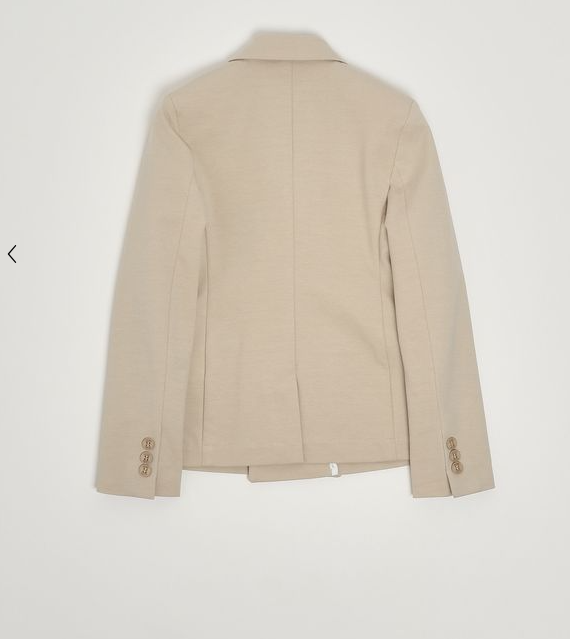 blazer doppiopetto logato C1BJQA510T328 320U GCDS 