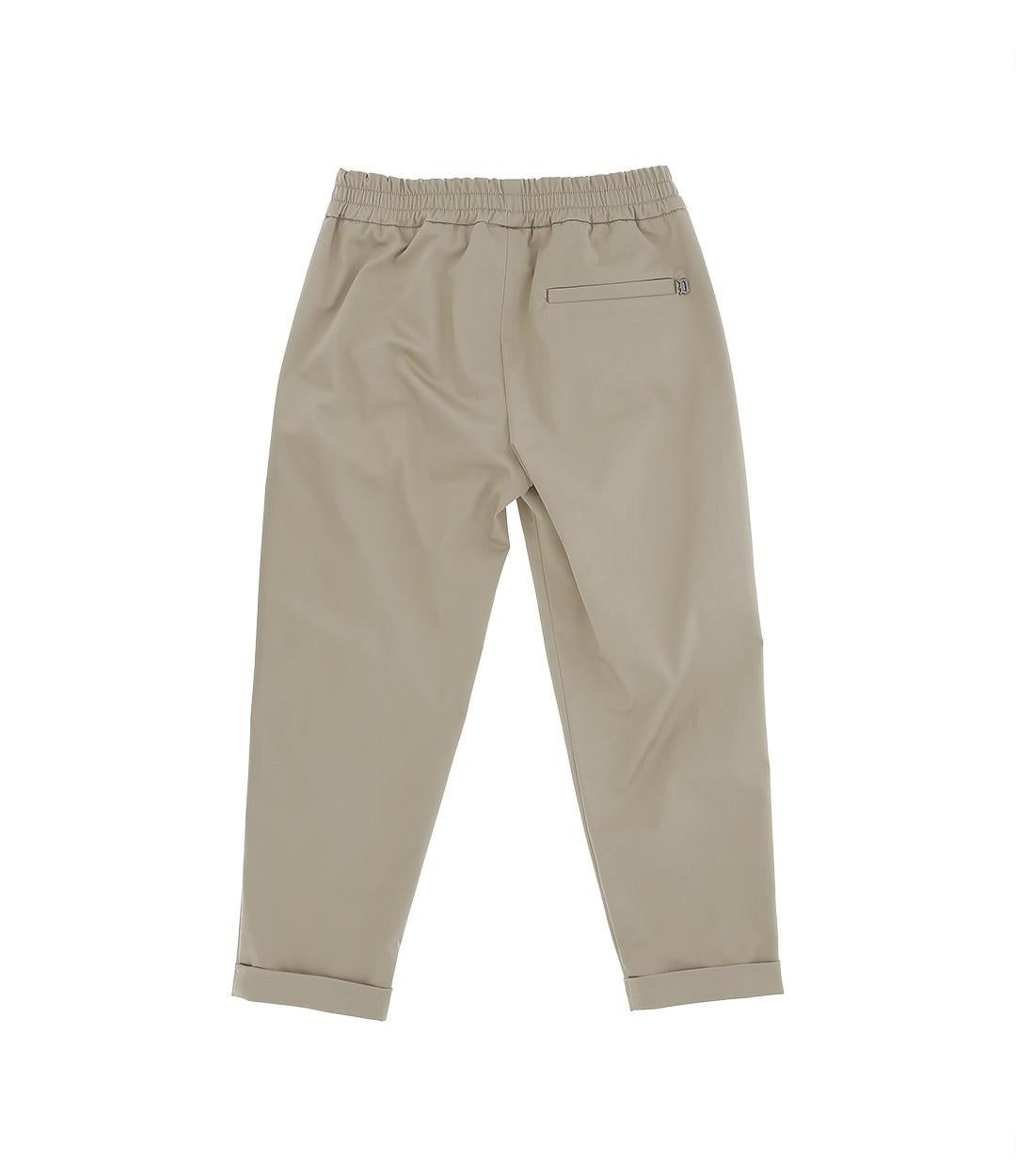 pantalone con vita elasticizzata DMPA183 RA029 0037 DONDUP KIDS 