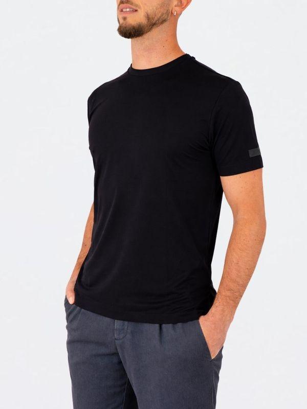t-shirt in tessuto tecnico elasticizzato HE1410004 NERO HESKIMO 