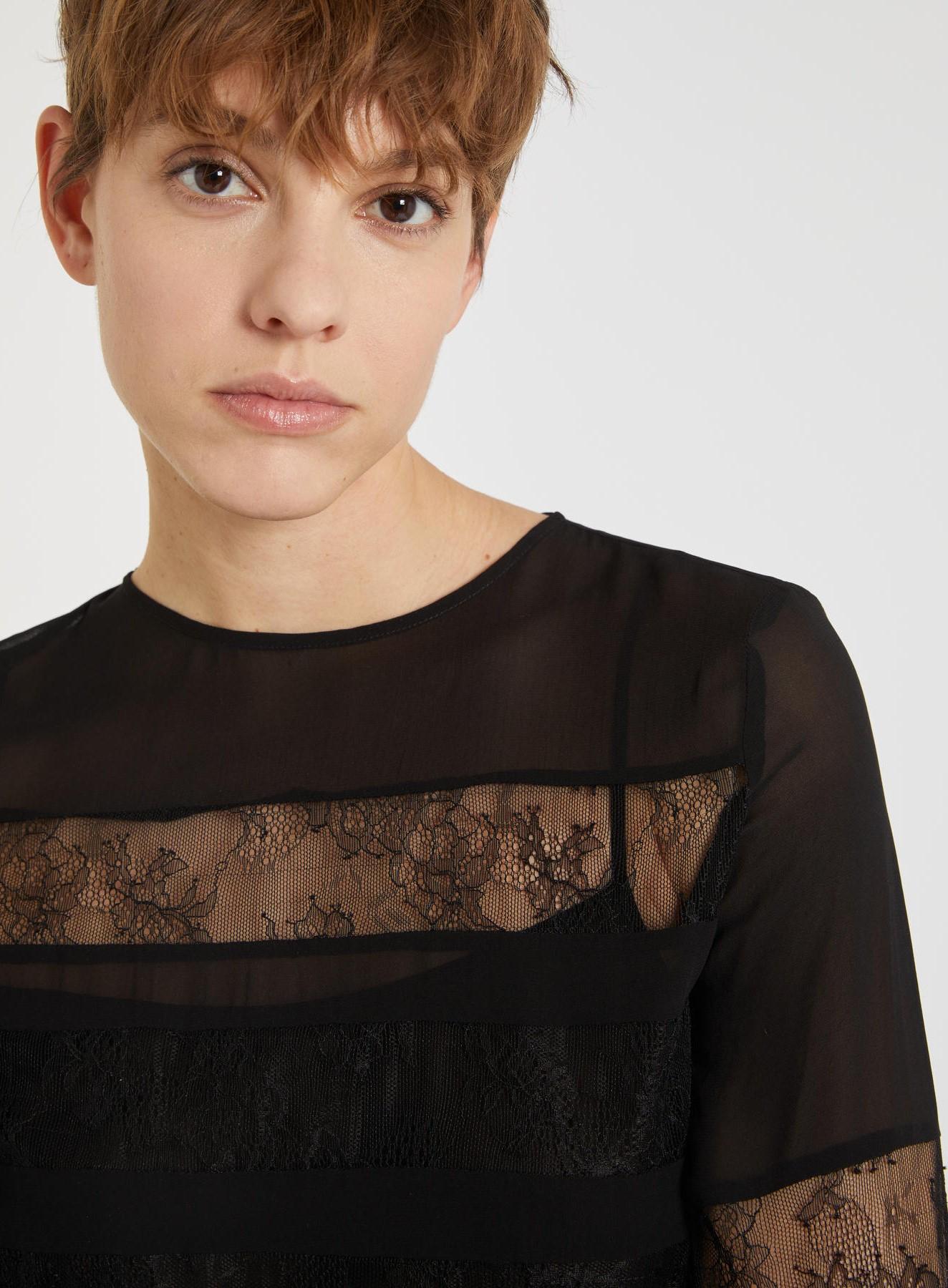 maglia in pizzo trasparente PIQUET 001 MARella 