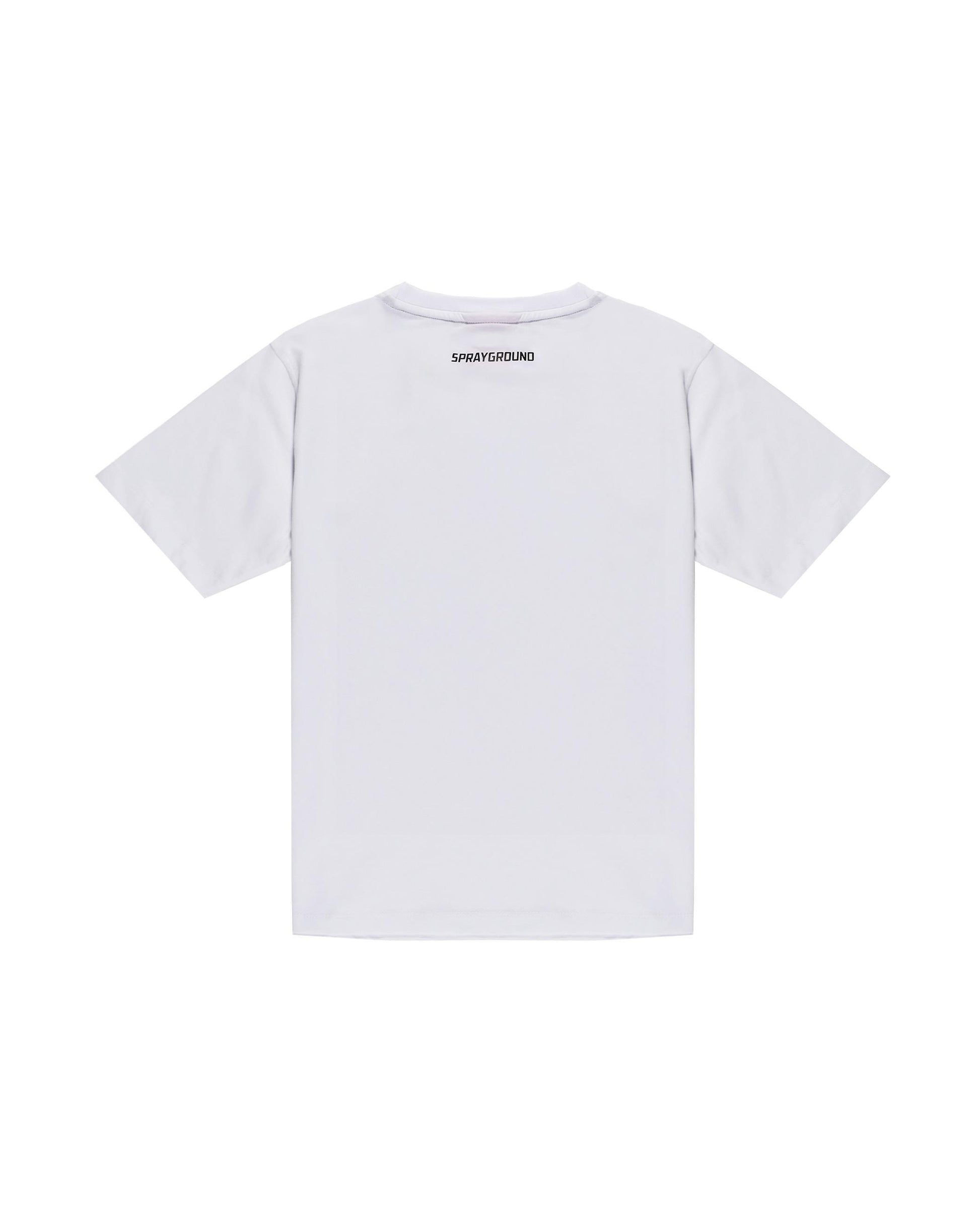 t-shirt bocca iconica SPY1343WHT UNI SPRAYGROUND 
