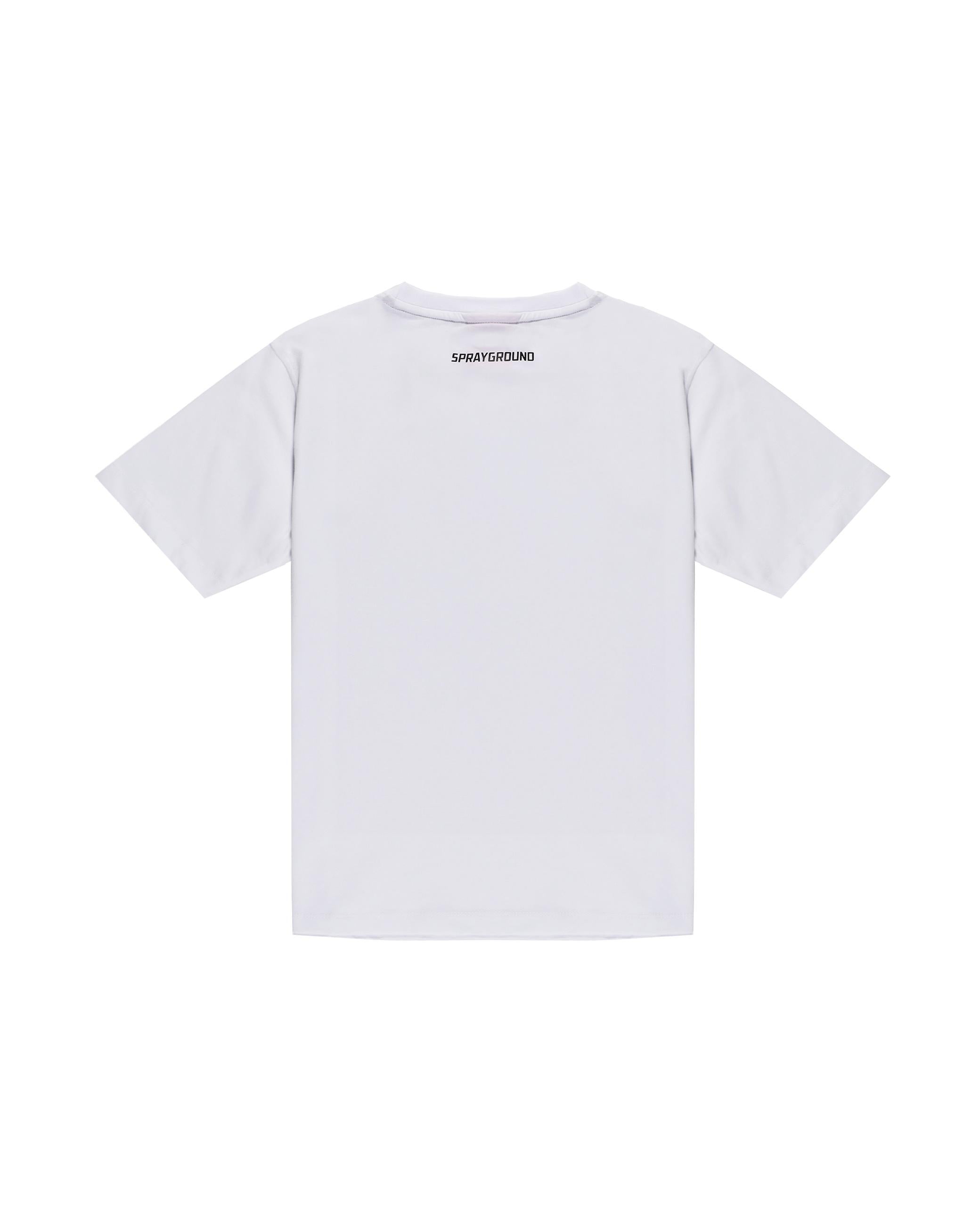 t-shirt bocca iconica SPY1343WHT UNI SPRAYGROUND 