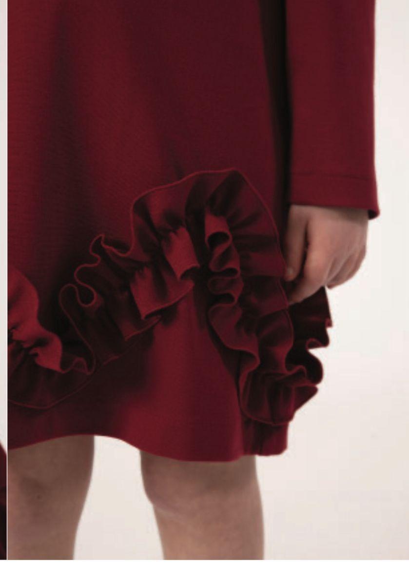 abito georgia GEORGIA BORDEAUX PICCOLA LUDO 