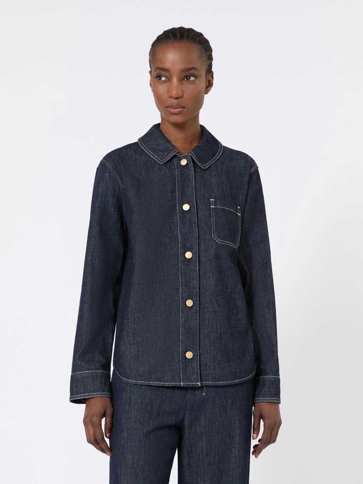 camicia in denim di cotone SMMENFASI 001 S MAXMARA 