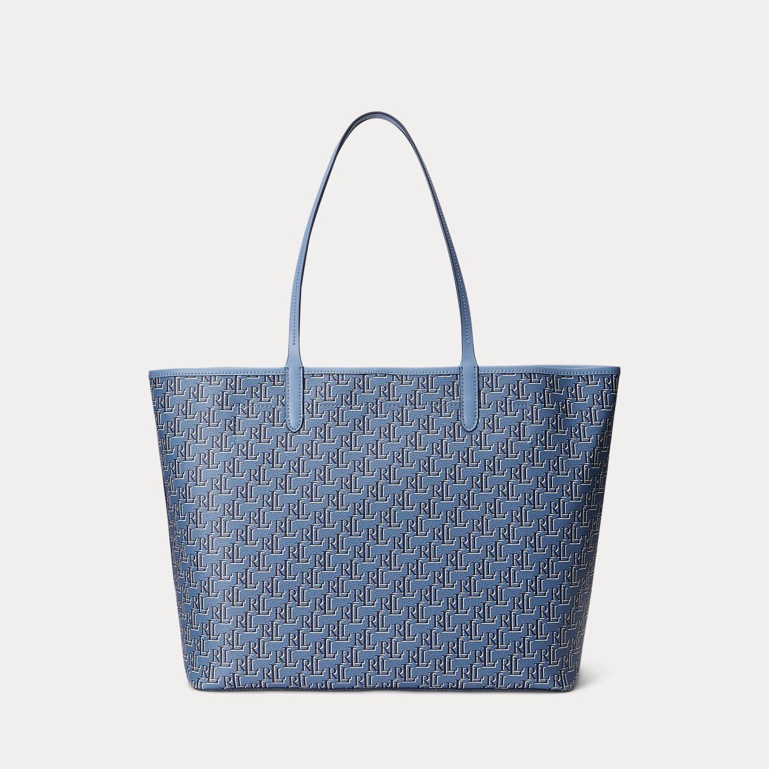 Borsa media con logo all over 431-871752 020 LAUREN RALPH LAUREN 