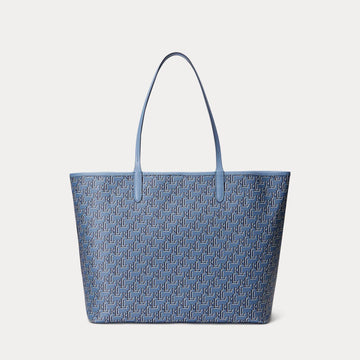 Borsa media con logo all over 431-871752 020 LAUREN RALPH LAUREN 