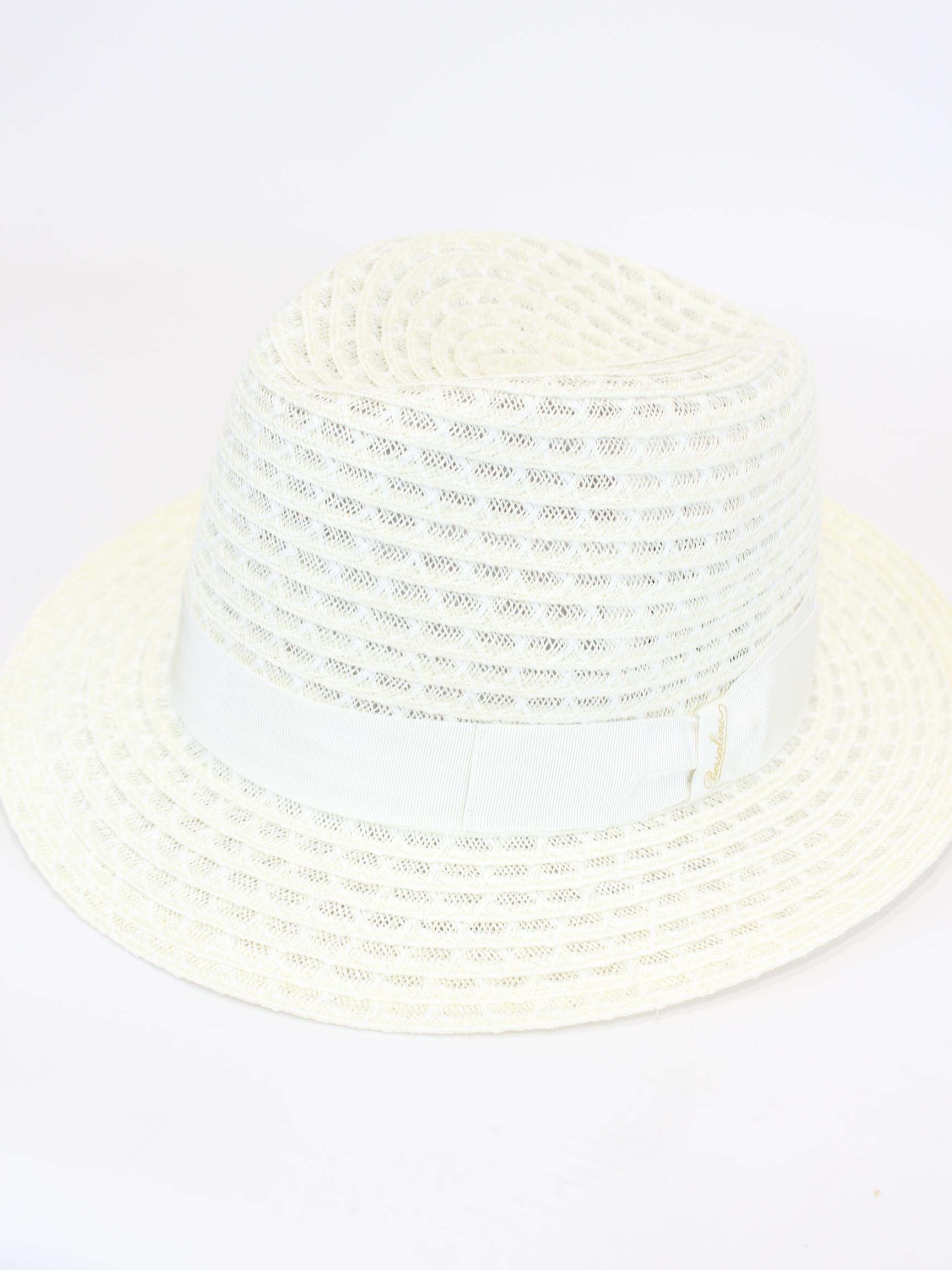 cappello treccia canapa 14 1259 6931 BORSALINO 