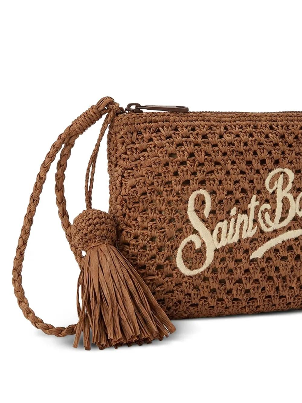 pochette raffia pouch RAFFIA POUCH 09038 MC2 SAINT BARTH 