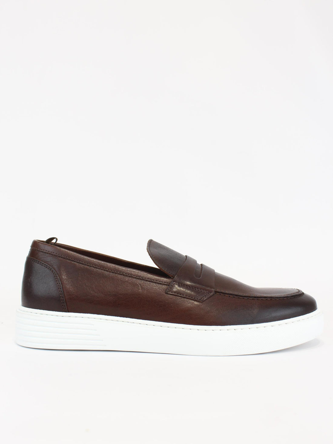 Mocassini in pelle 1038 DIXAN CASTAGNA ROSSI 