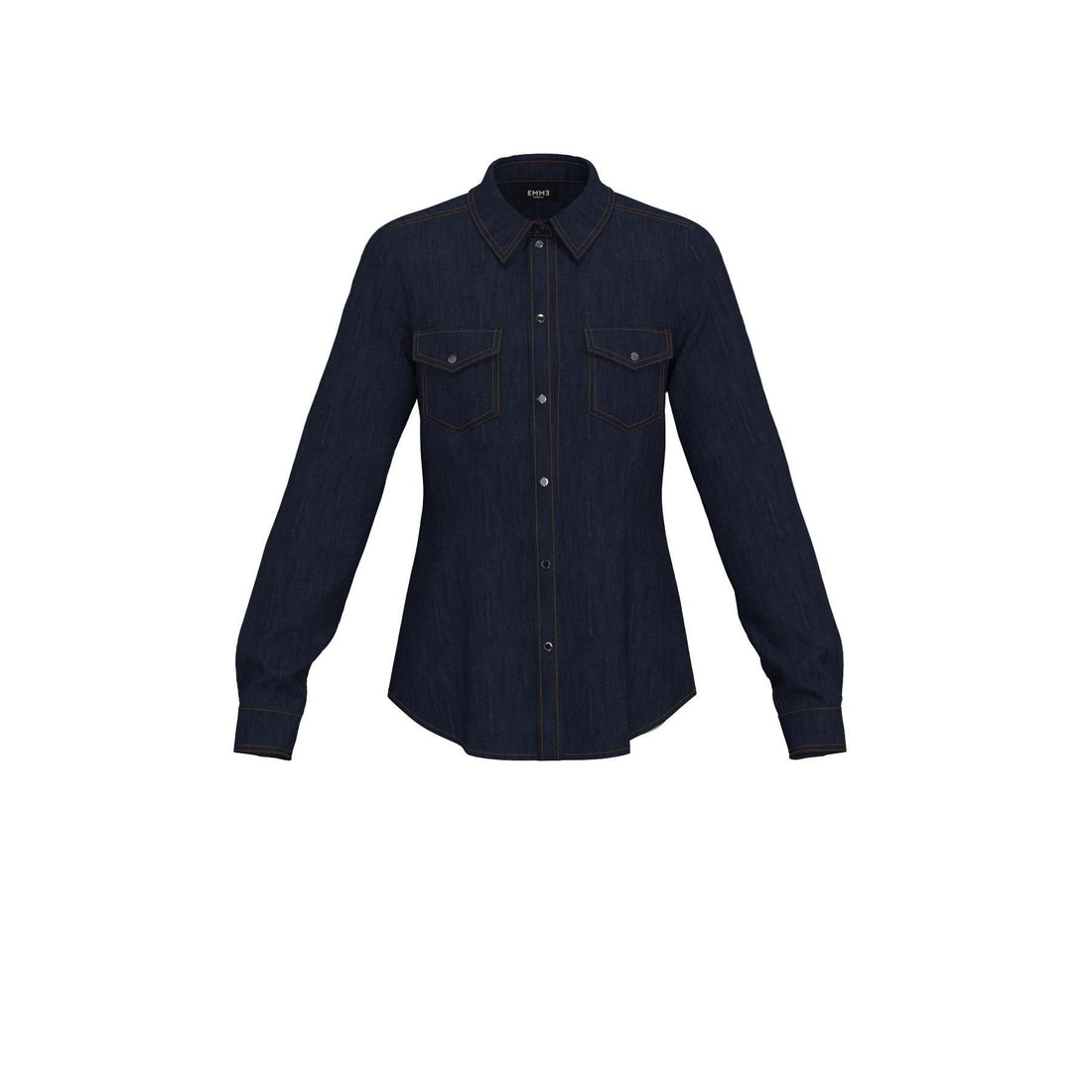 camicia in denim stretch IGNOTO 001 EMME MARELLA 