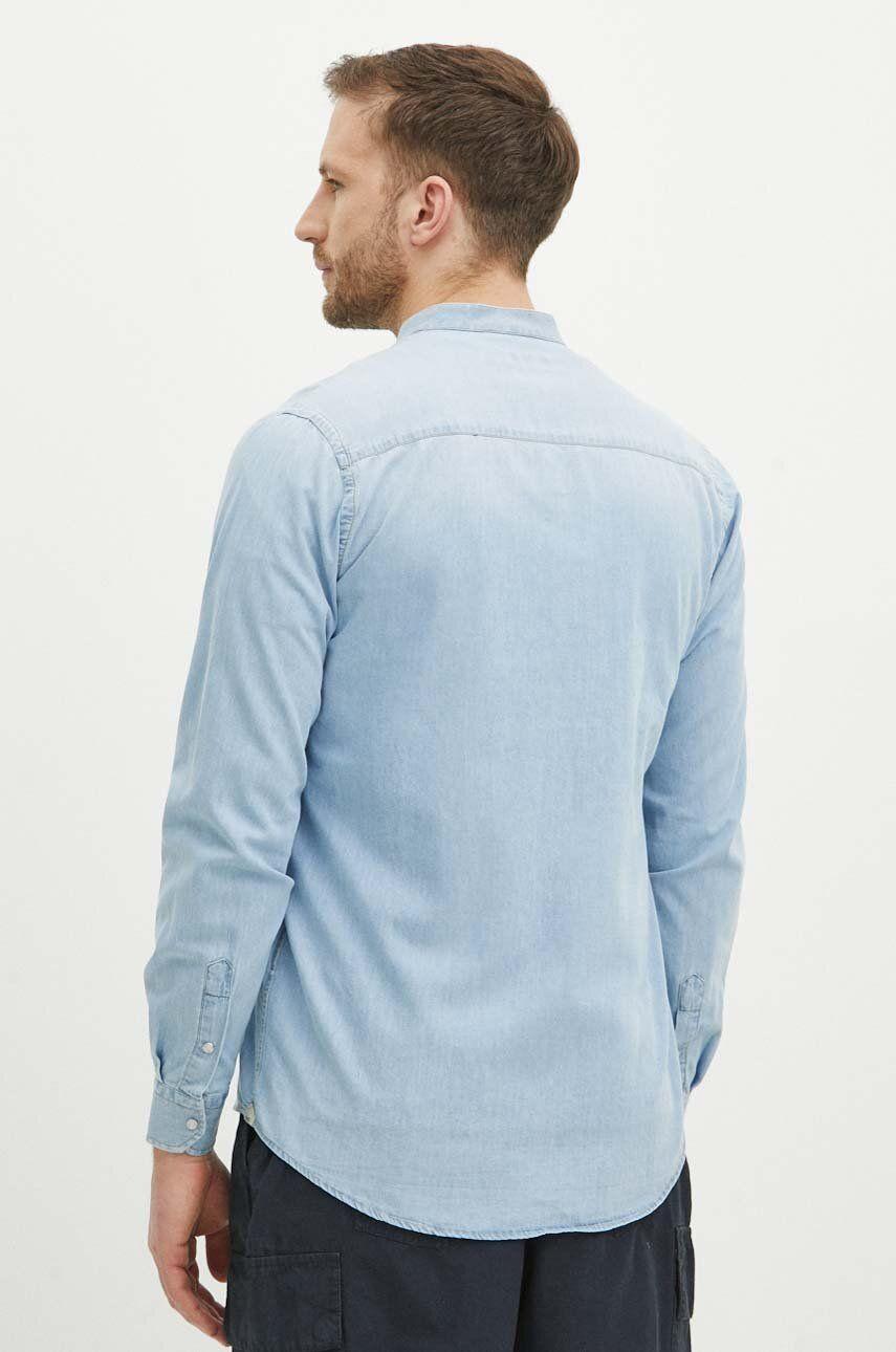 camicia coreana in denim M124P201FORTKOREALT BLUE liU JO 