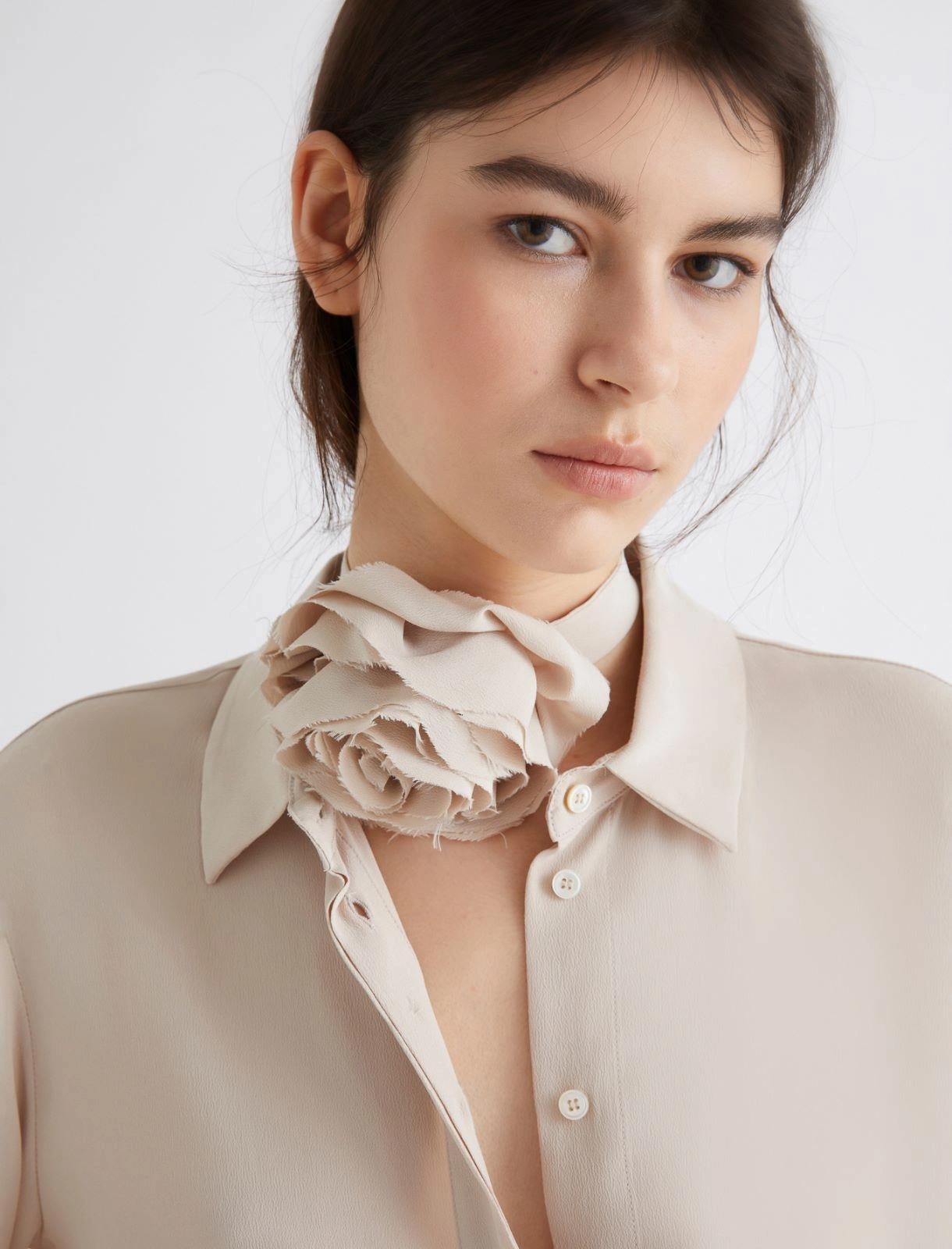 camicia con rosa CABIRIA 004 MARella 