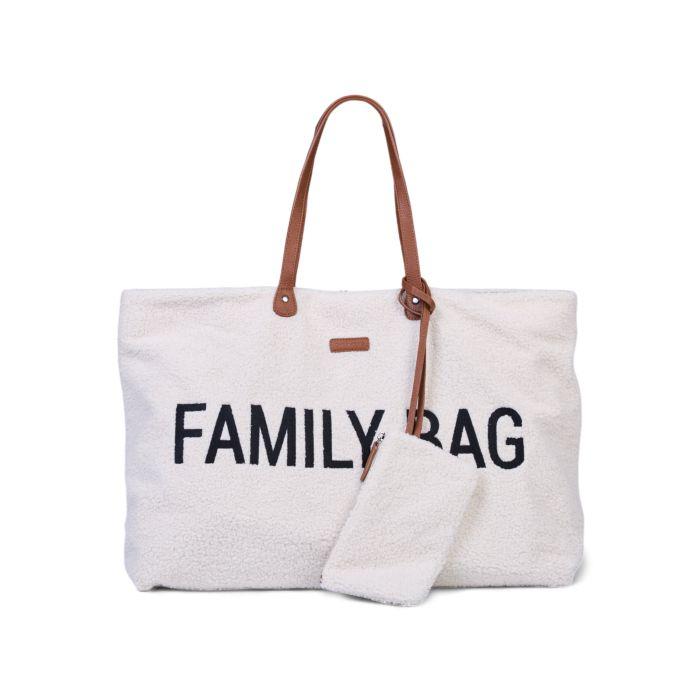 family bag trapuntata FAMILY BAG TEDDY BIANCO CHILDHOME 