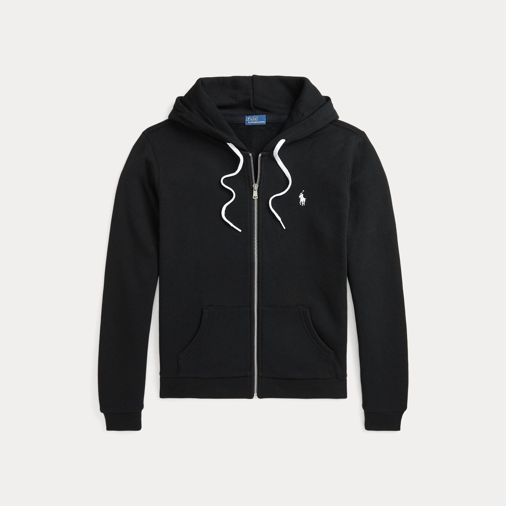 felpa full zip e cappuccio 211-935584 010 RALPH LAUREN POLO 