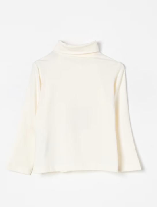 t-shirt collo alto KF4031J0088 71322 LIU JO JUNIOR 