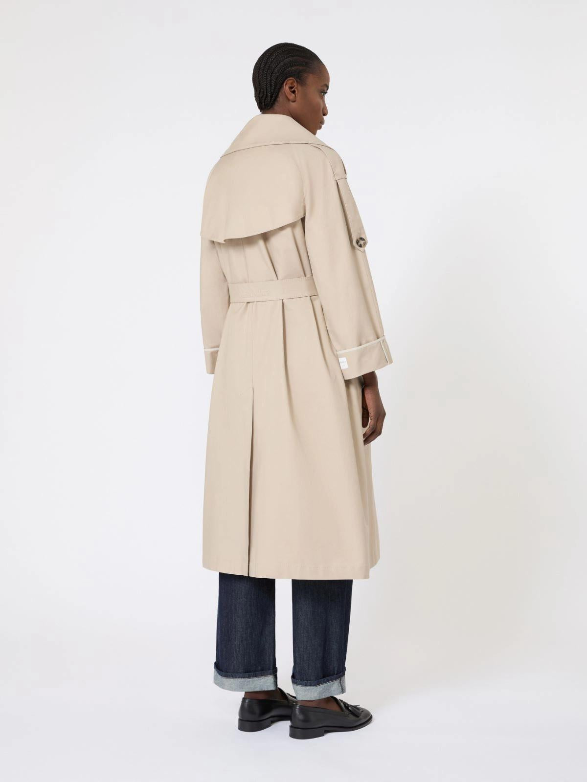 trench over in twill antigoccia MTCUTRENCH 013 MAXMARA THE CUBE 