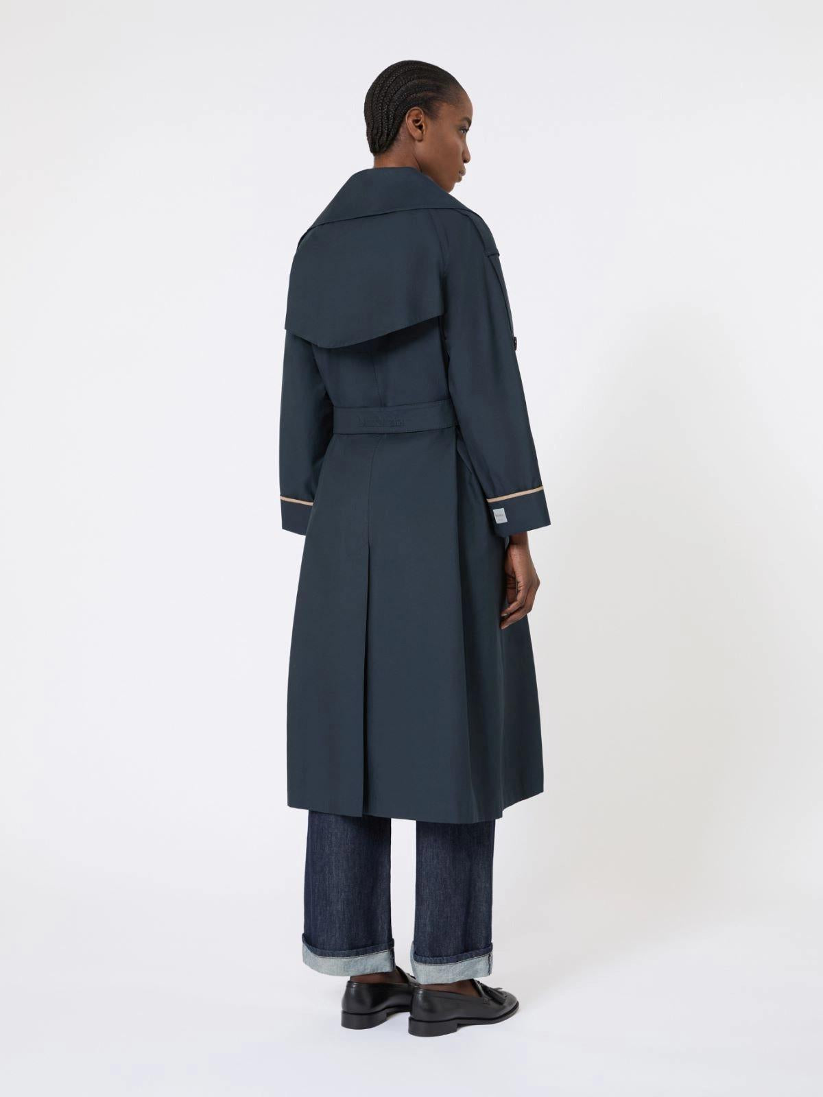 trench over in twill antigoccia MTCUTRENCH 006 MAXMARA THE CUBE 