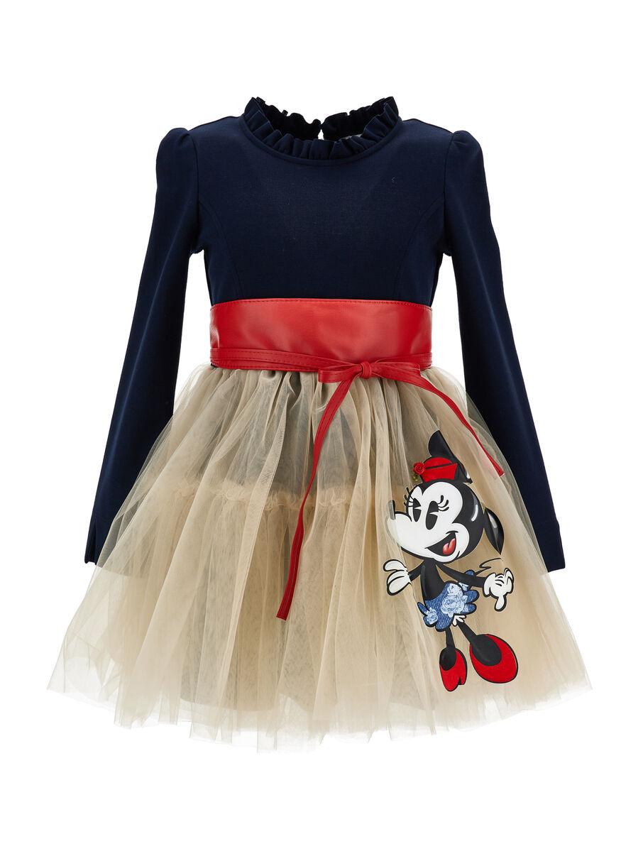 abito minnie in tulle 11F908 6207 056S MONNALISA 
