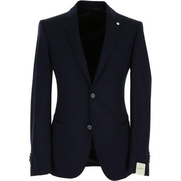 abito in lana vergine blu 3187 64215 04 LUIGI BIANCHI MANTOVA 