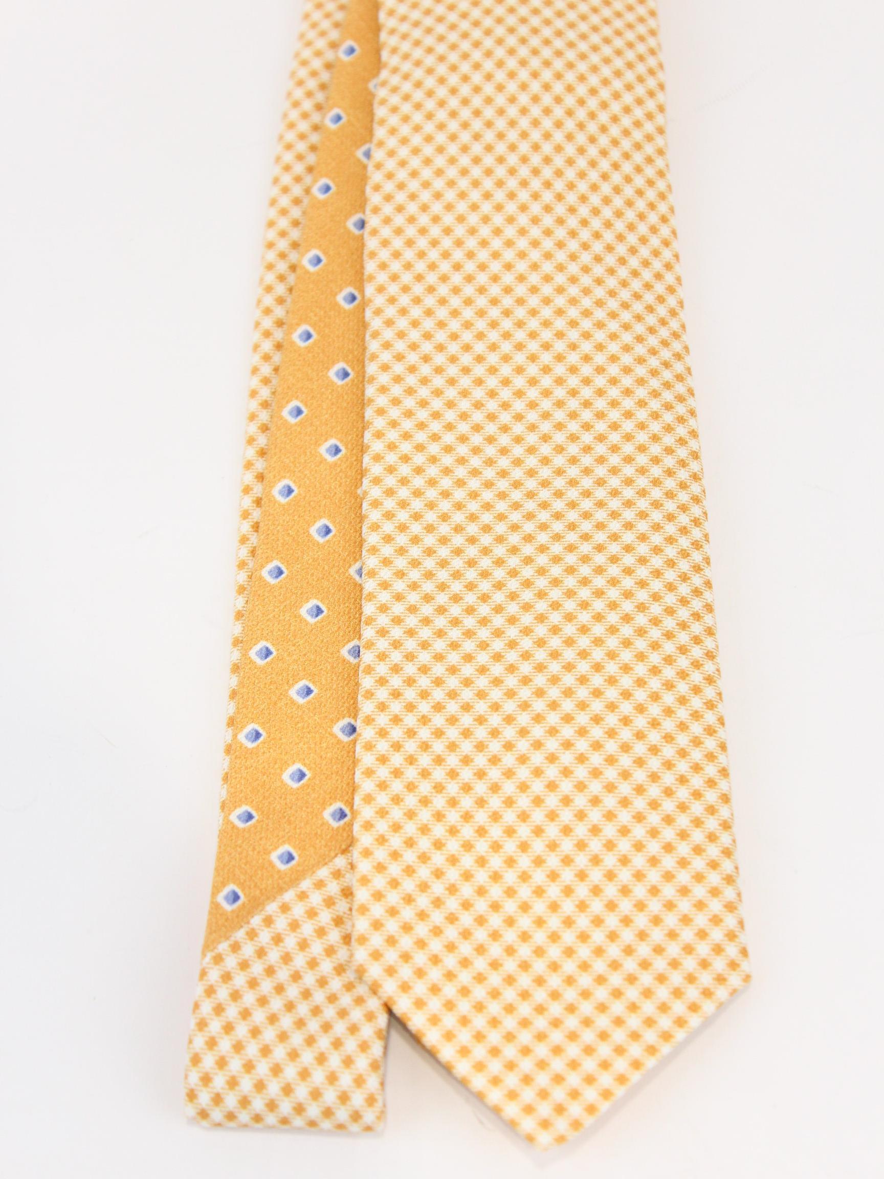 cravatta double in seta CR006-70241805 17 GIERRE MILANO 