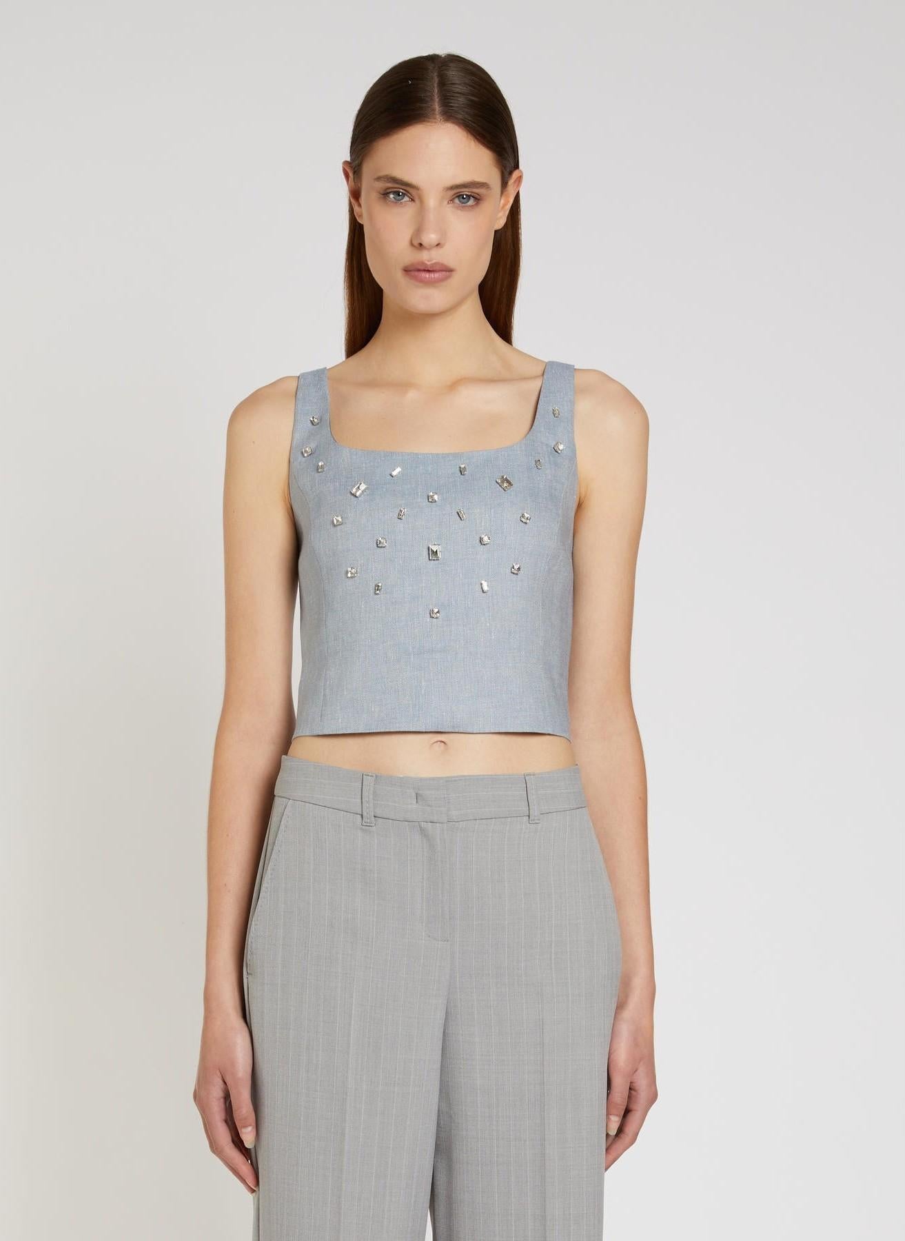 top con applicazioni MLLLEMMA 003 MARella 