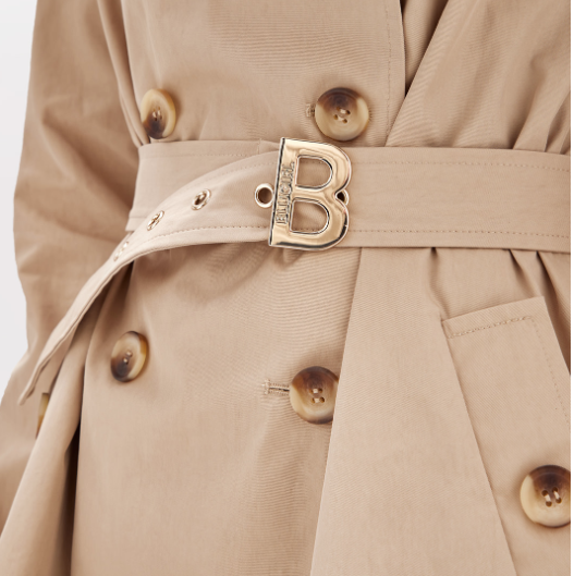 trench in misto cotone RA4191T3867 61010 Blugirl 