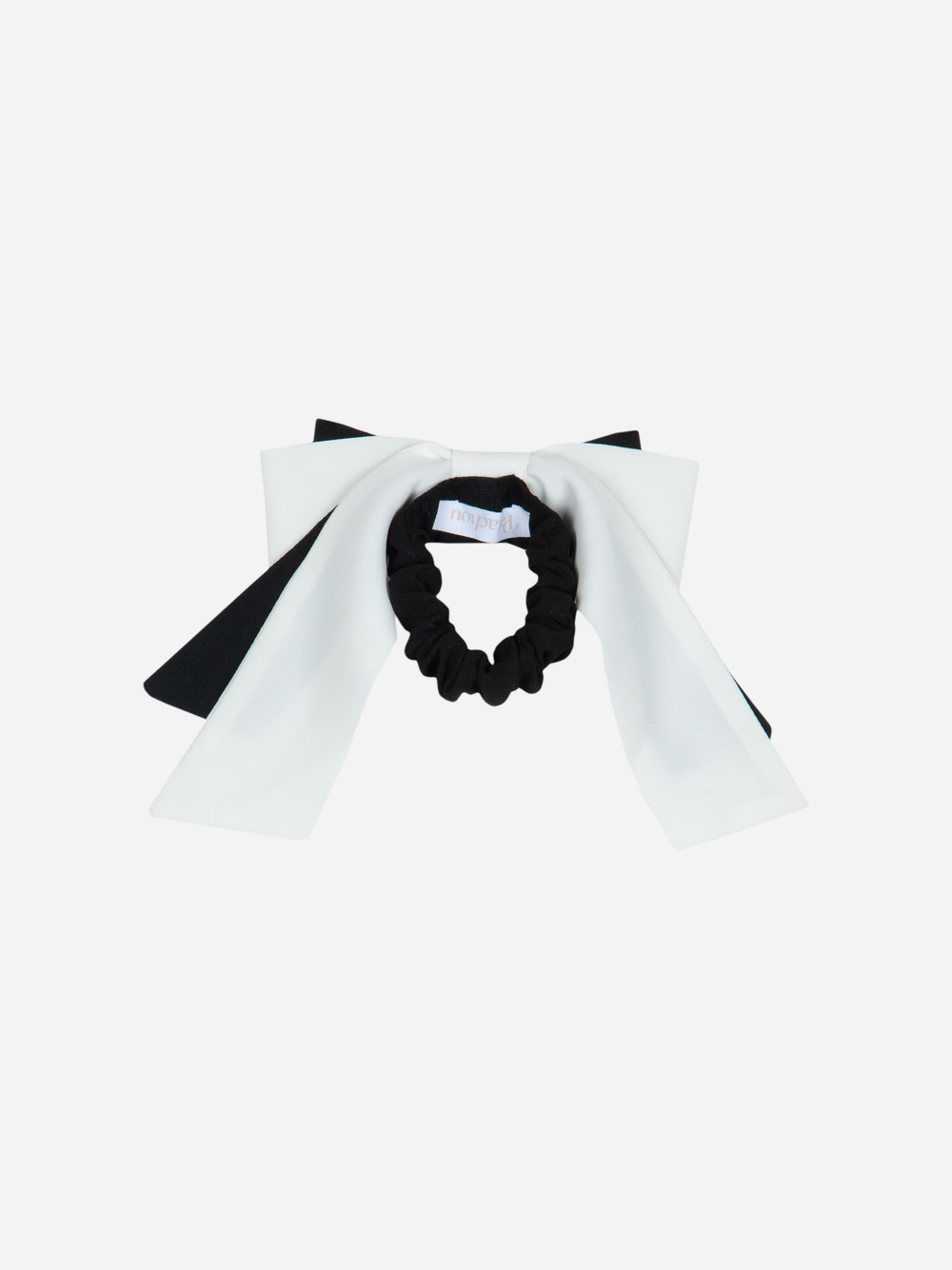 elastico chiffon con fiocco ELC4133531 BLACK PATACHOU 