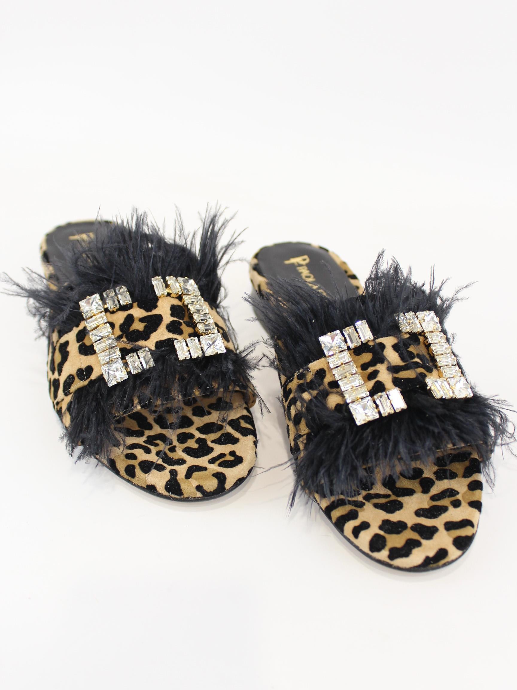 liora sandalo plumes PS501 GOLD PAOLA FIORENZA 