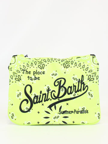 Pochette Parisienne fluo bandana PARISIENNE 04318D MC2 SAINT BARTH 