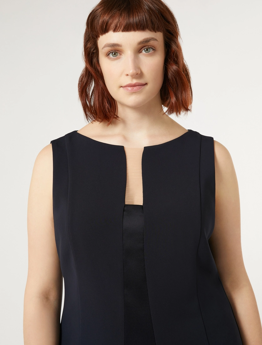 top in cady blu notte GUFO 005 MARINA RINALDI 