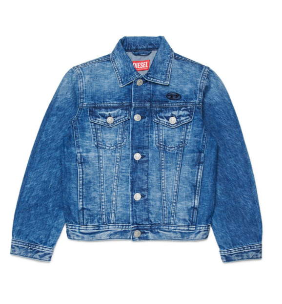 Giacca in jeans 00J4QC KXBSV K01 DIESEL 
