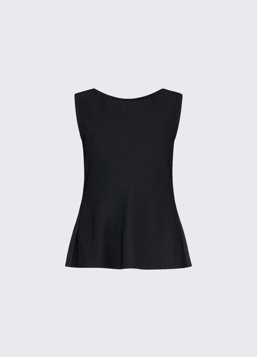 maglia cut out WA6468MS55N 22222 LIU JO WHITE 
