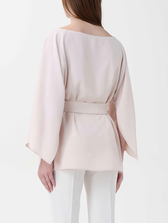 blusa con scollo a barca H.M2930.4244 NUDE HANITA 