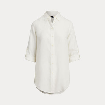camicia in lino relaxed fit 200-782777 001 LAUREN RALPH LAUREN 