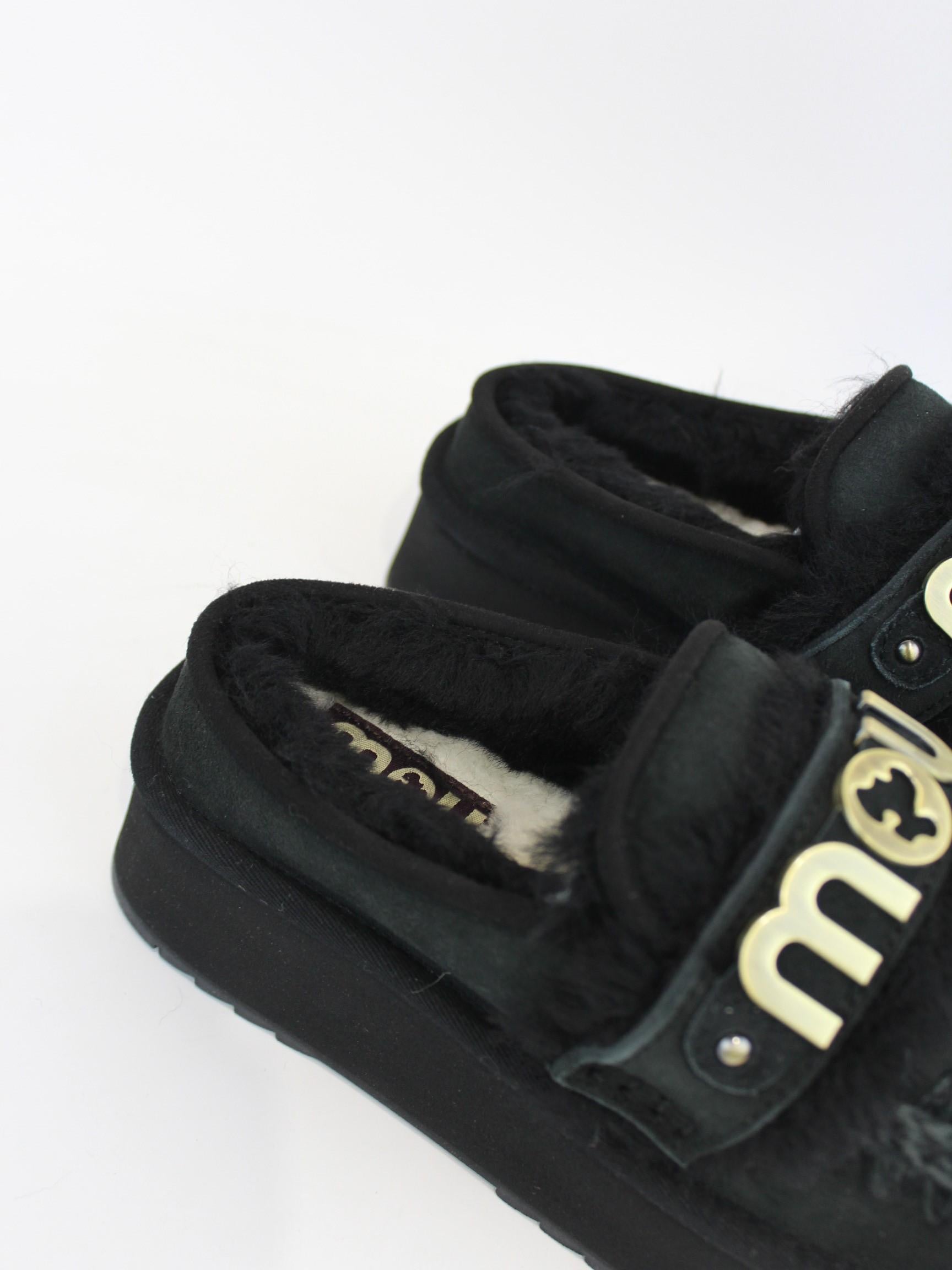 zoccoli eskimo MU.FW681006A BKBK MOU 