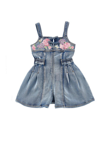 abitino in denim 19G200 7015 055B MONNALISA 