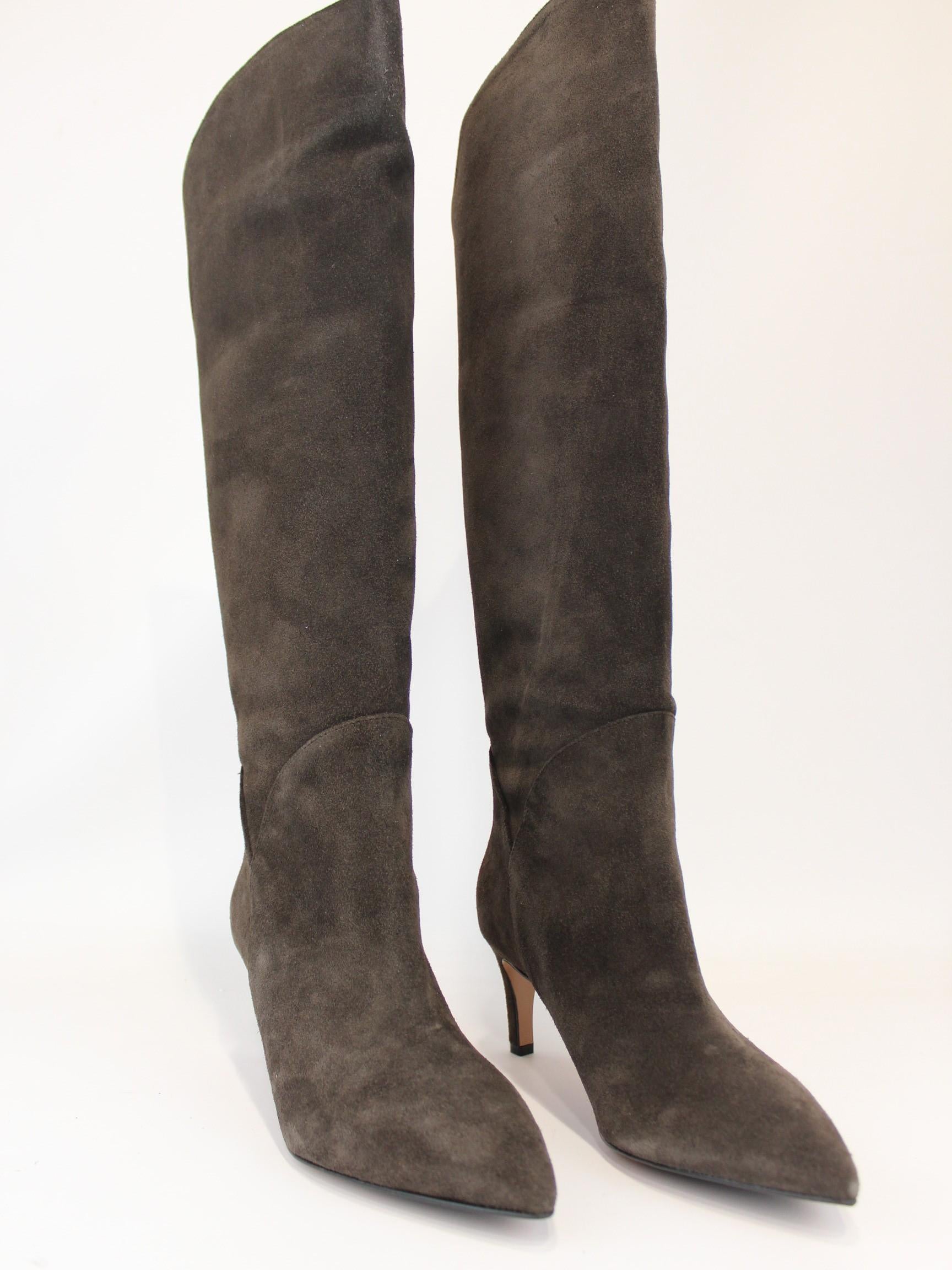 stivale in camoscio ovyè AC669 CAFFE OVYE' 