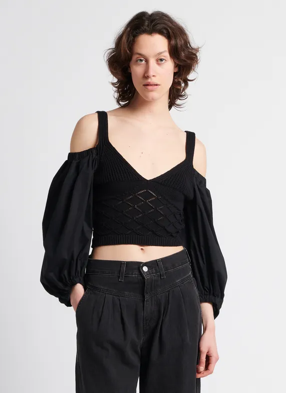 maglia in cotone MA4069MA23A 22222 liU JO 