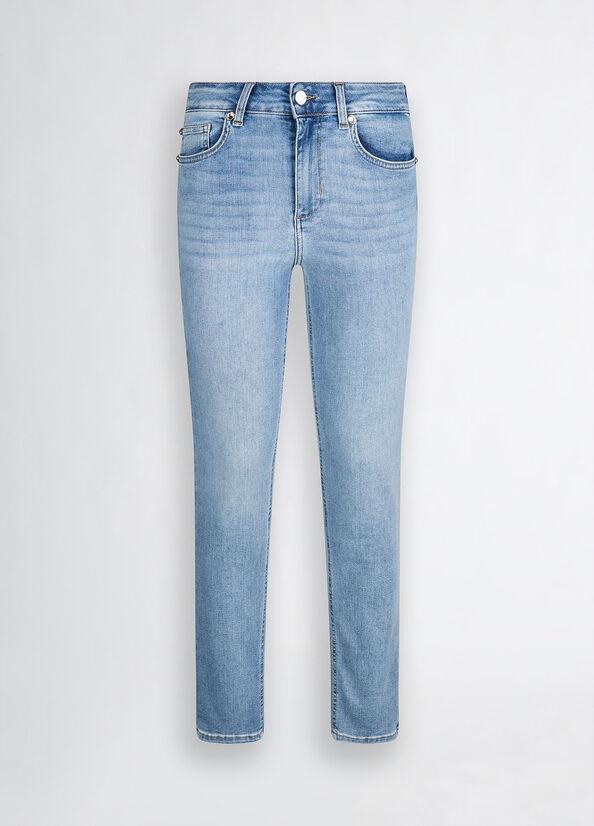 jeans skinny a vita alta UA5035D4615 78757 liU JO 