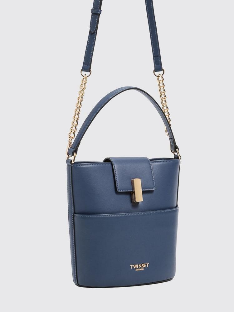 borsa secchiello in pelle sintetica 261TB7012 05259 TWINSET 