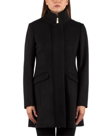 cappotto a collo alto H.K990.3749 NERO HANITA 