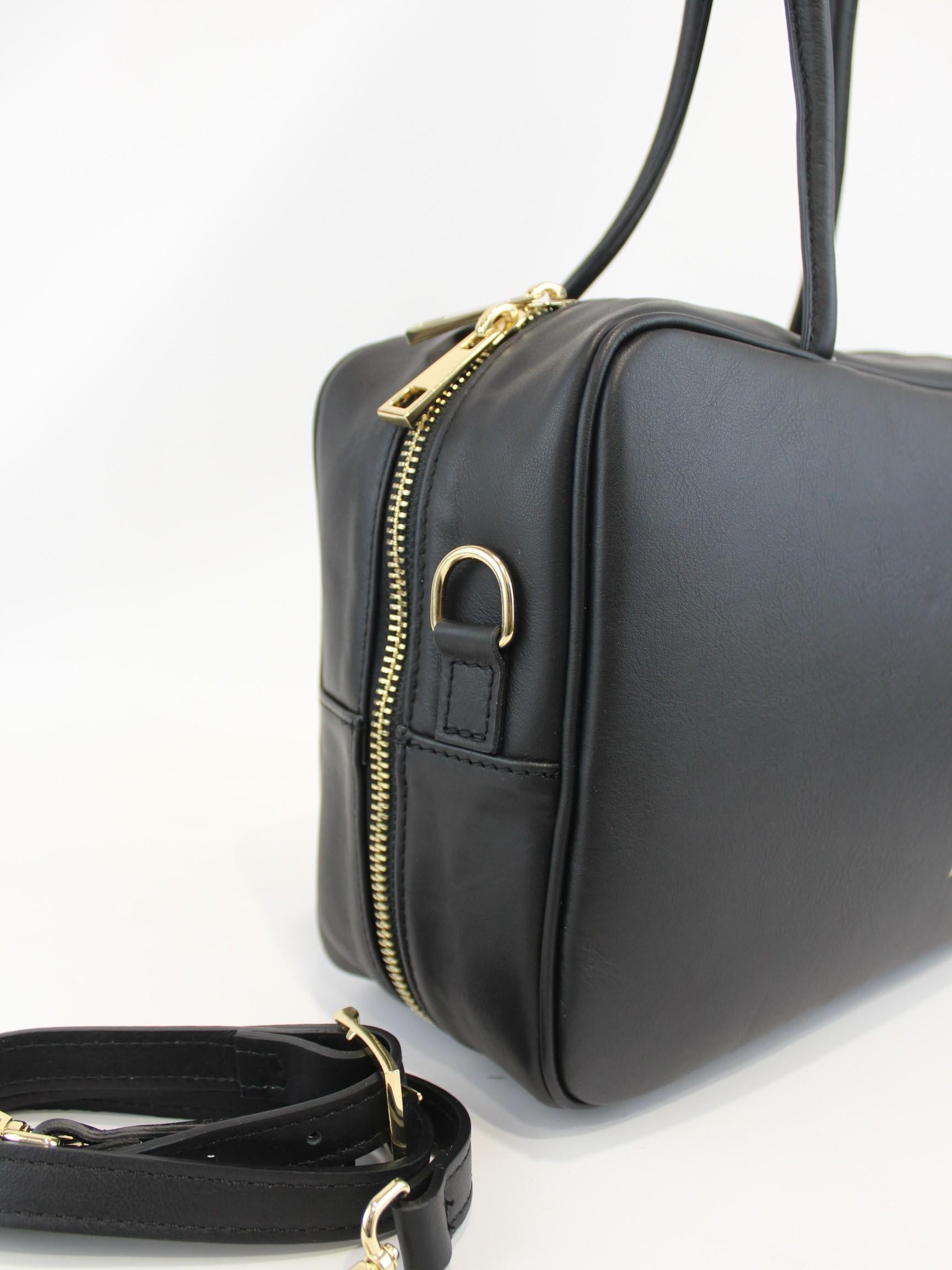 borsa a bauletto trunky TRUNKY NERO AVENUE 67 