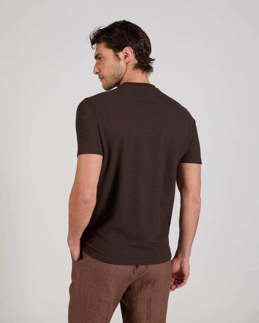 t-shirt slim fit ice cottone 815214-ZG380 Z1495 ZANONE 