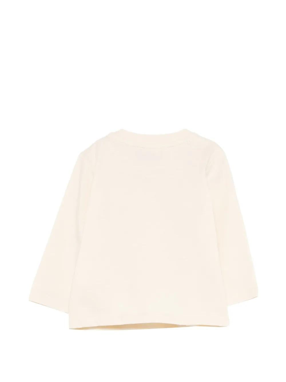 t-shirt con logo MUO01A LAA03 10063 MOSCHINO KIDS 