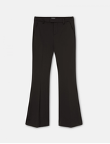 DONDUP pantalone tina a vita alta Nero